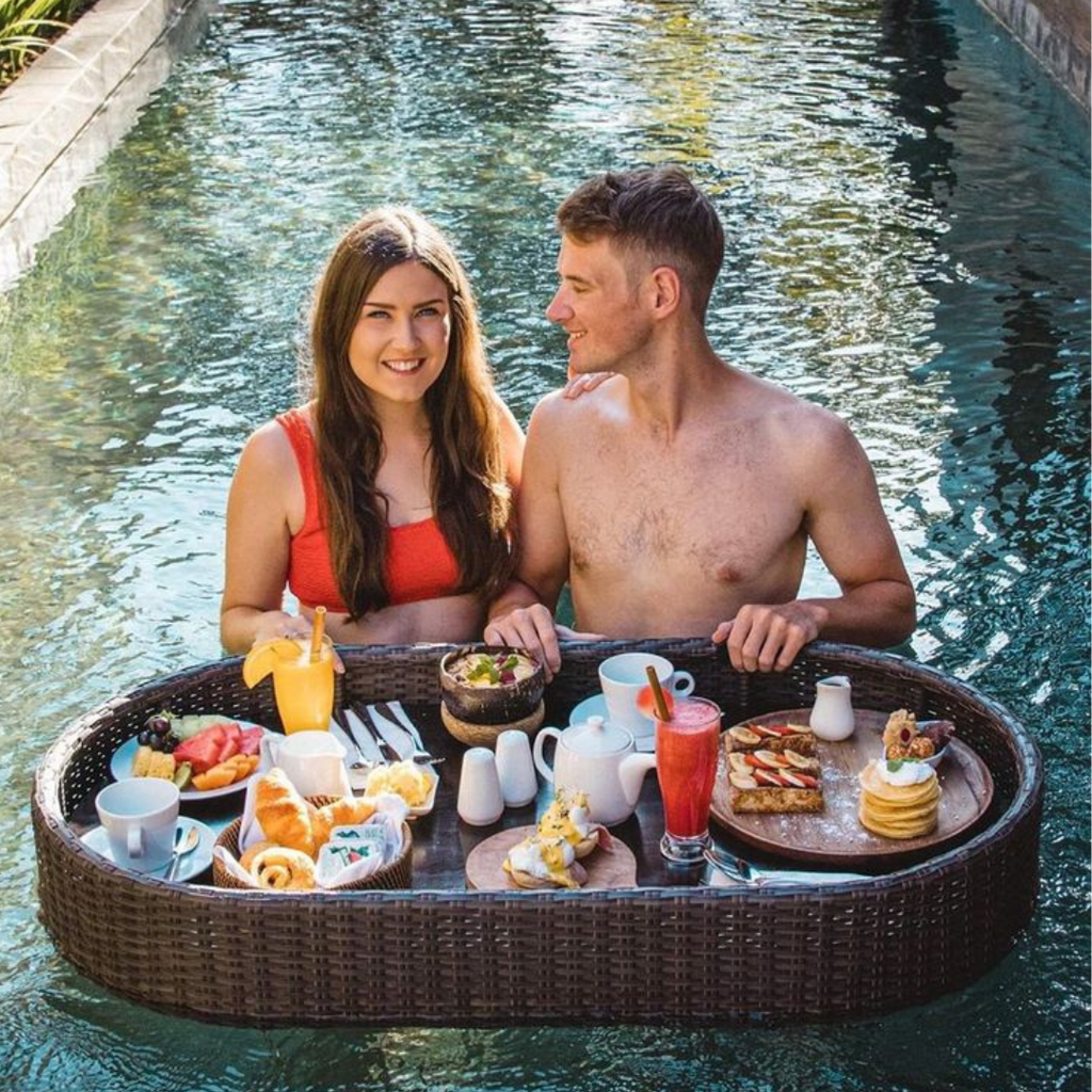 OnlyFurn - Tara  Rattan Floating Pool Tray