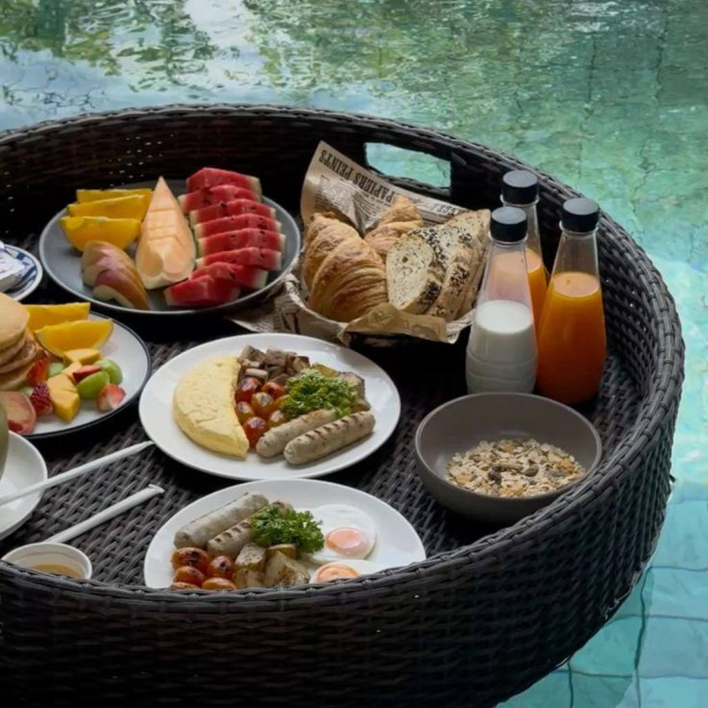 OnlyFurn - Nova Rattan Floating Pool Tray