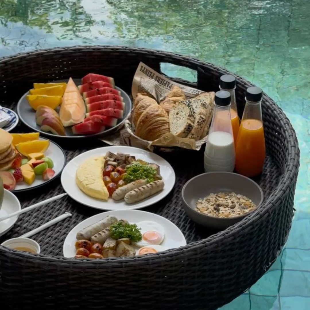 OnlyFurn - Nova Rattan Floating Pool Tray