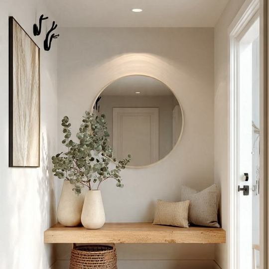 OnlyFurn-Cascade Round Mirror