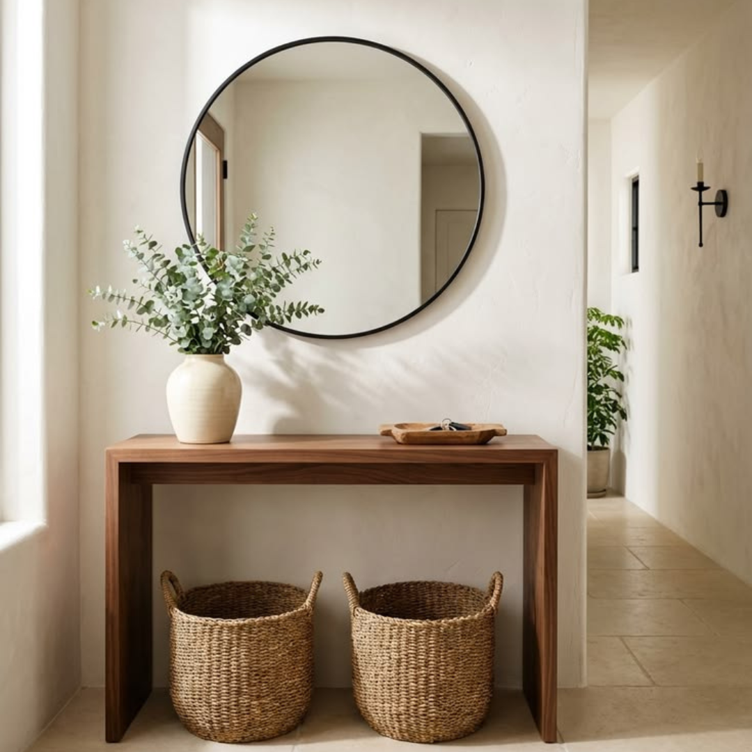 OnlyFurn-Cascade Round Mirror