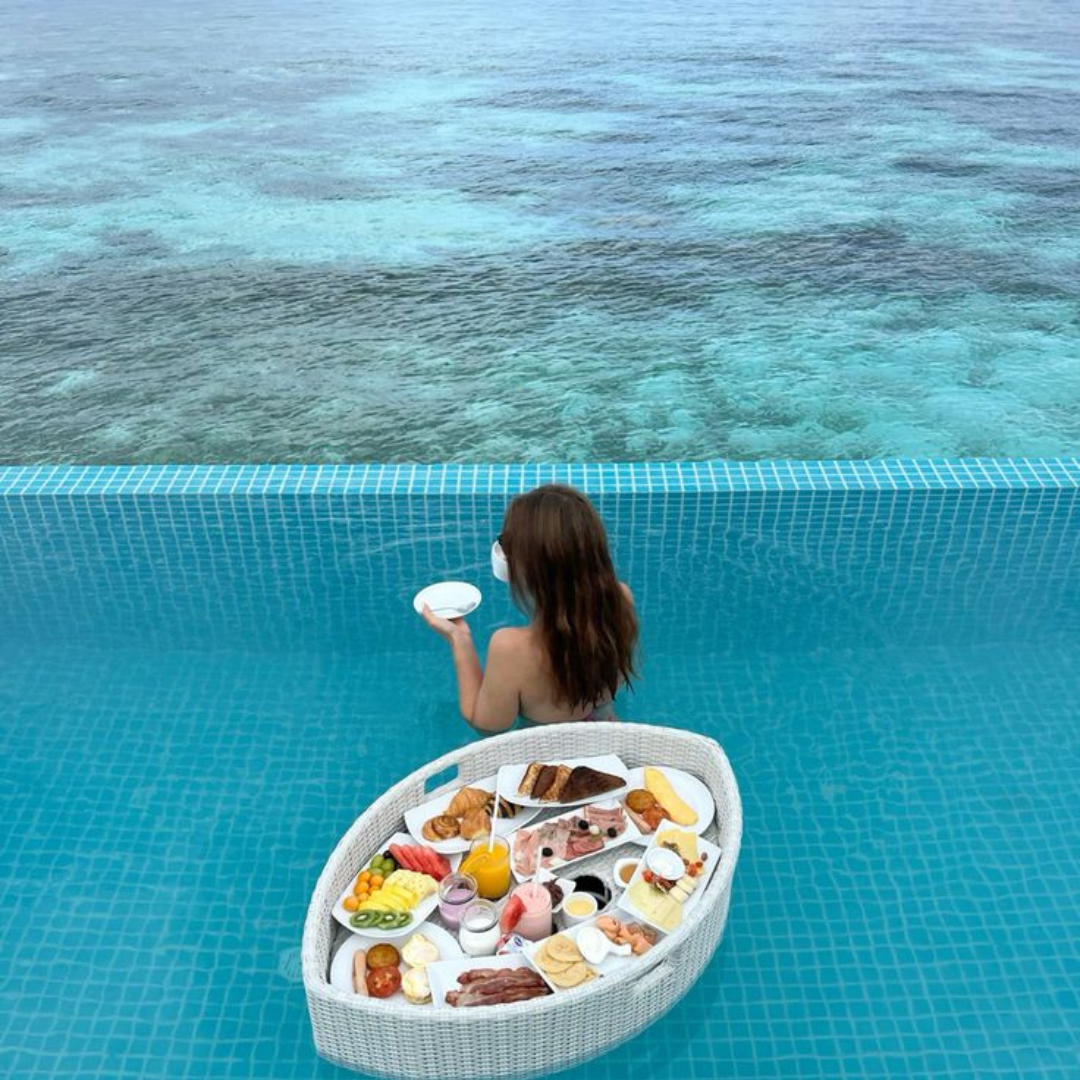 OnlyFurn - Tara  Rattan Floating Pool Tray