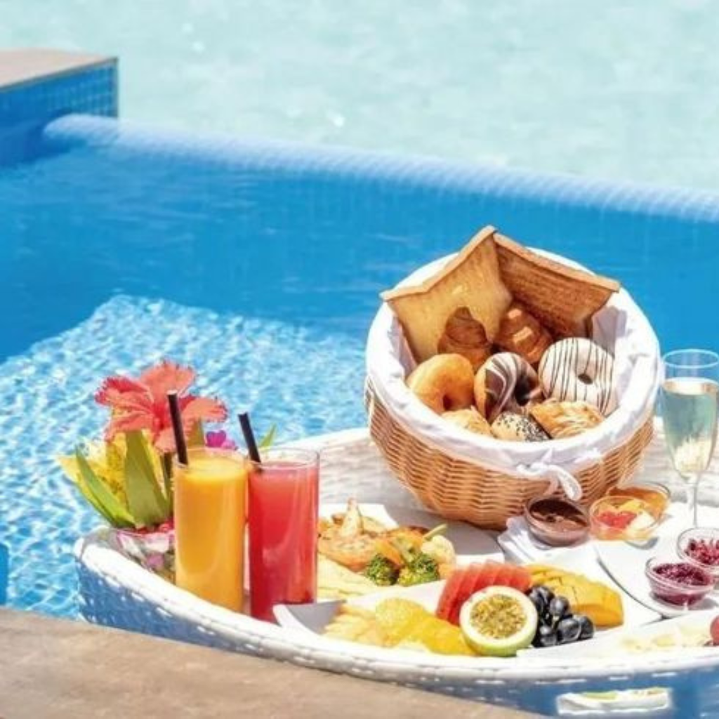 OnlyFurn - Tara  Rattan Floating Pool Tray