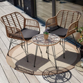 OnlyFurn -  Nova Rattan 3-Piece Outdoor Set