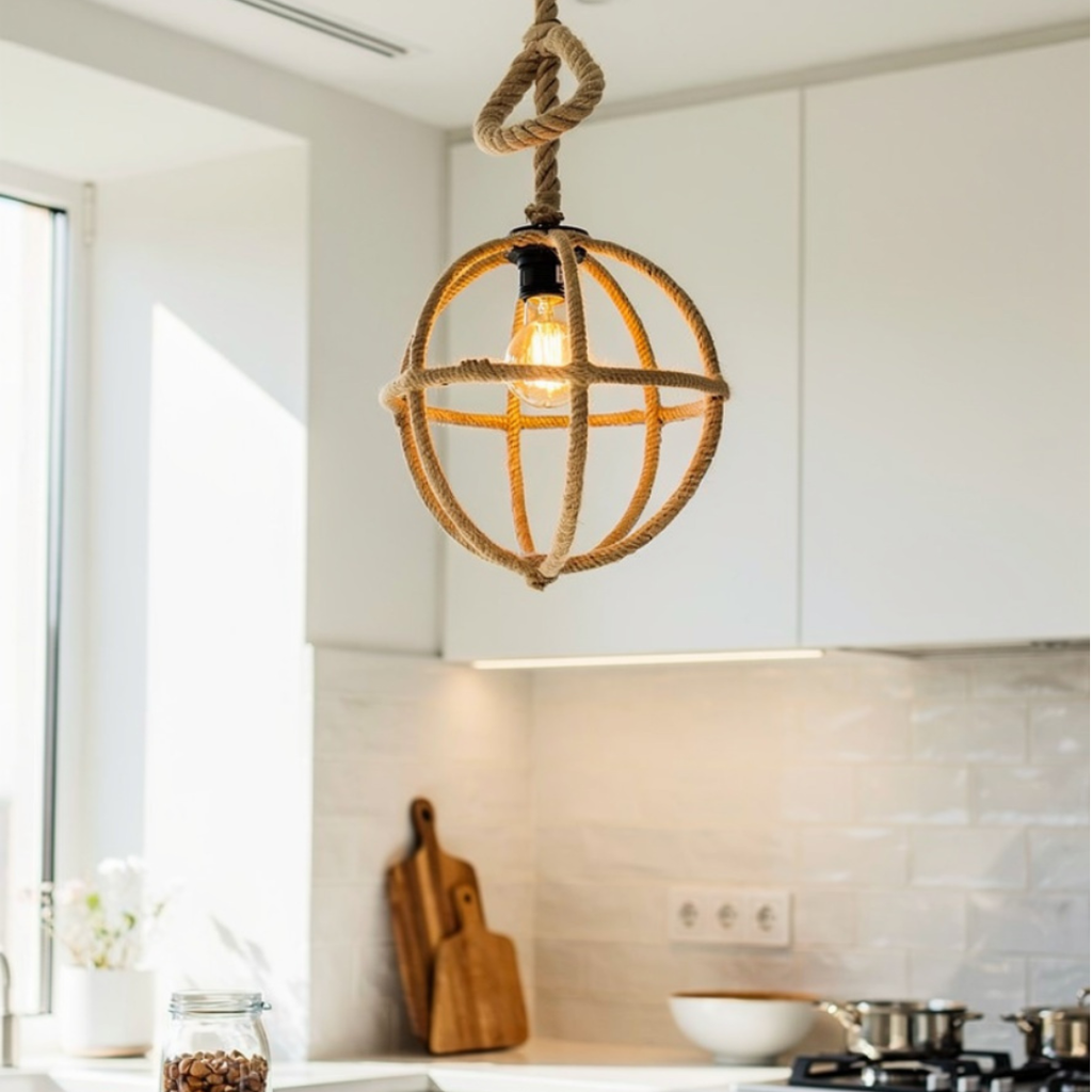 OnlyFurn - Milan Rope Ceiling Lamp