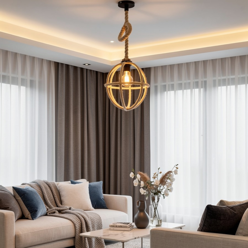 OnlyFurn - Milan Rope Ceiling Lamp