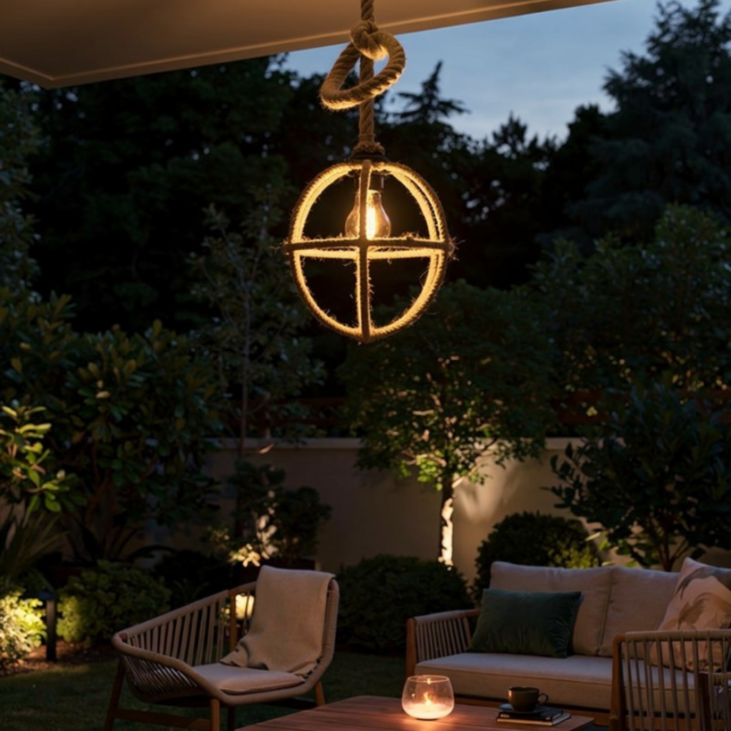 OnlyFurn - Milan Rope Ceiling Lamp