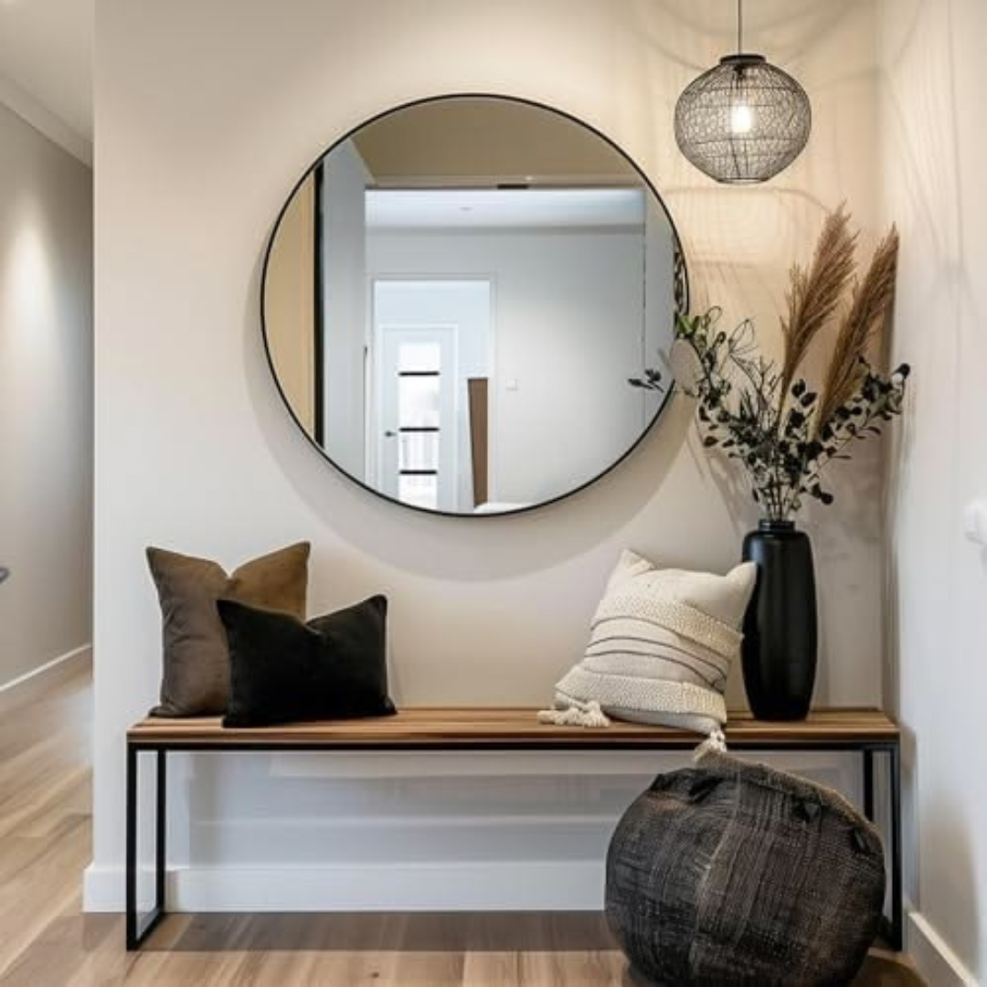 OnlyFurn-Cascade Round Mirror