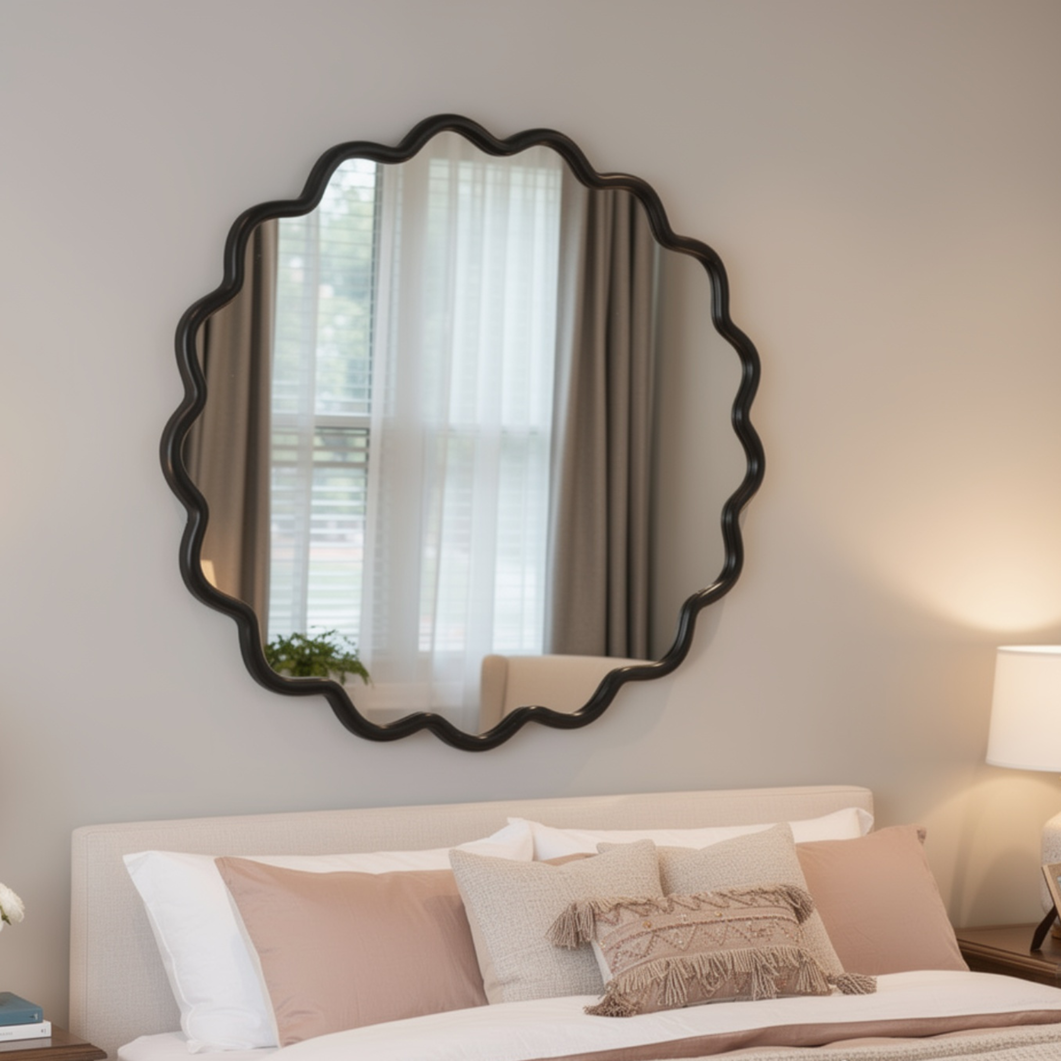 OnlyFurn-Solara Wiggly Bathroom Mirror