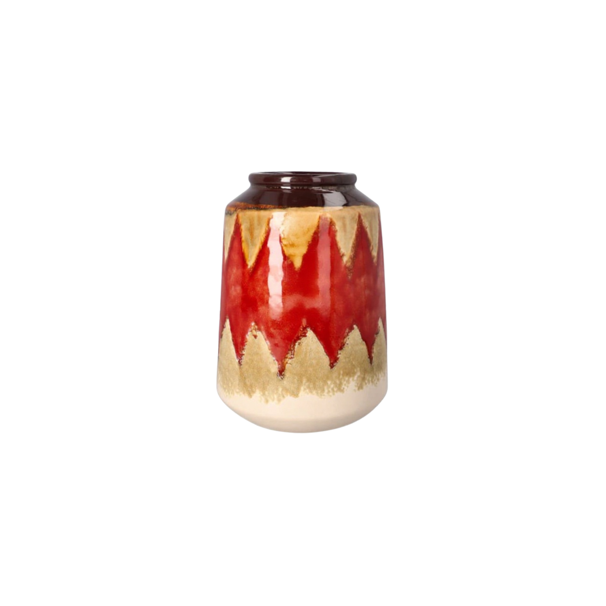 Onlyfurn-Oxlaid Ceramic Flower Vase