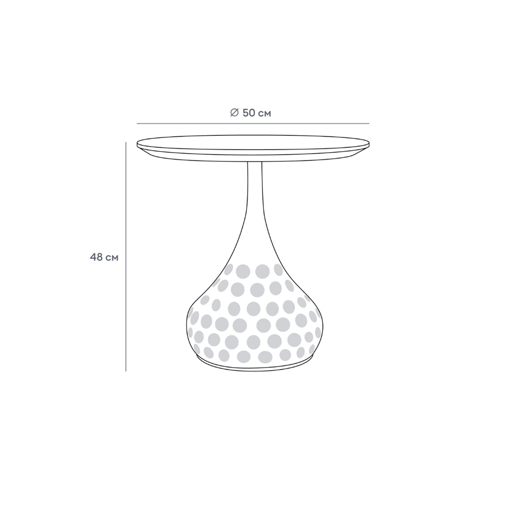 OnlyFurn-Felicia Modern Round Set of 2 Coffee Tables