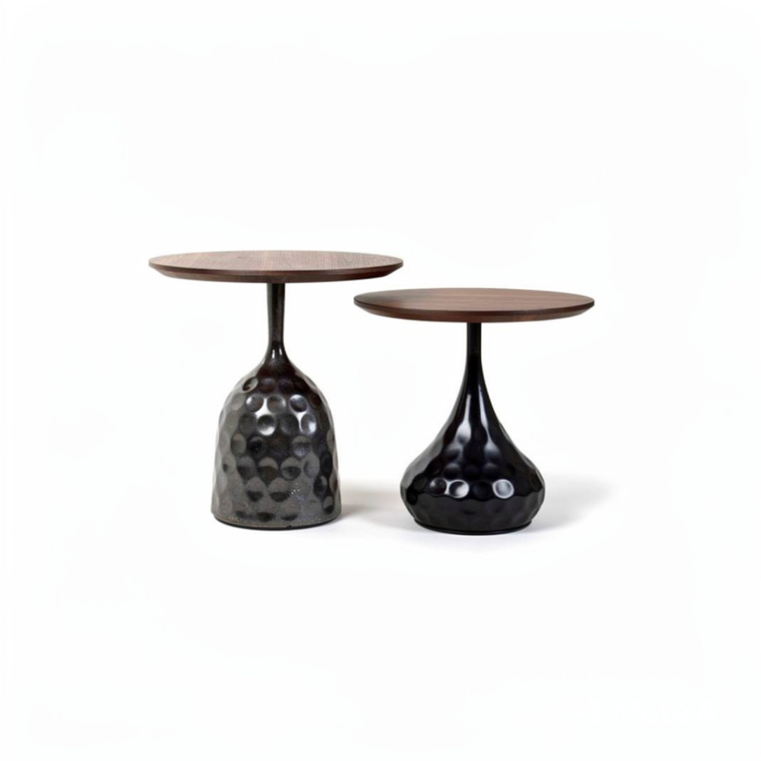 OnlyFurn-Felicia Modern Round Set of 2 Coffee Tables
