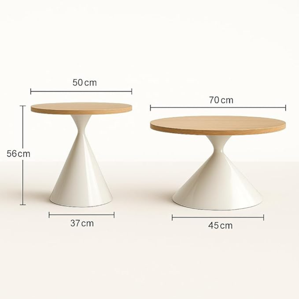 OnlyFurn - Faith Modern Set of 2 Coffee Tables