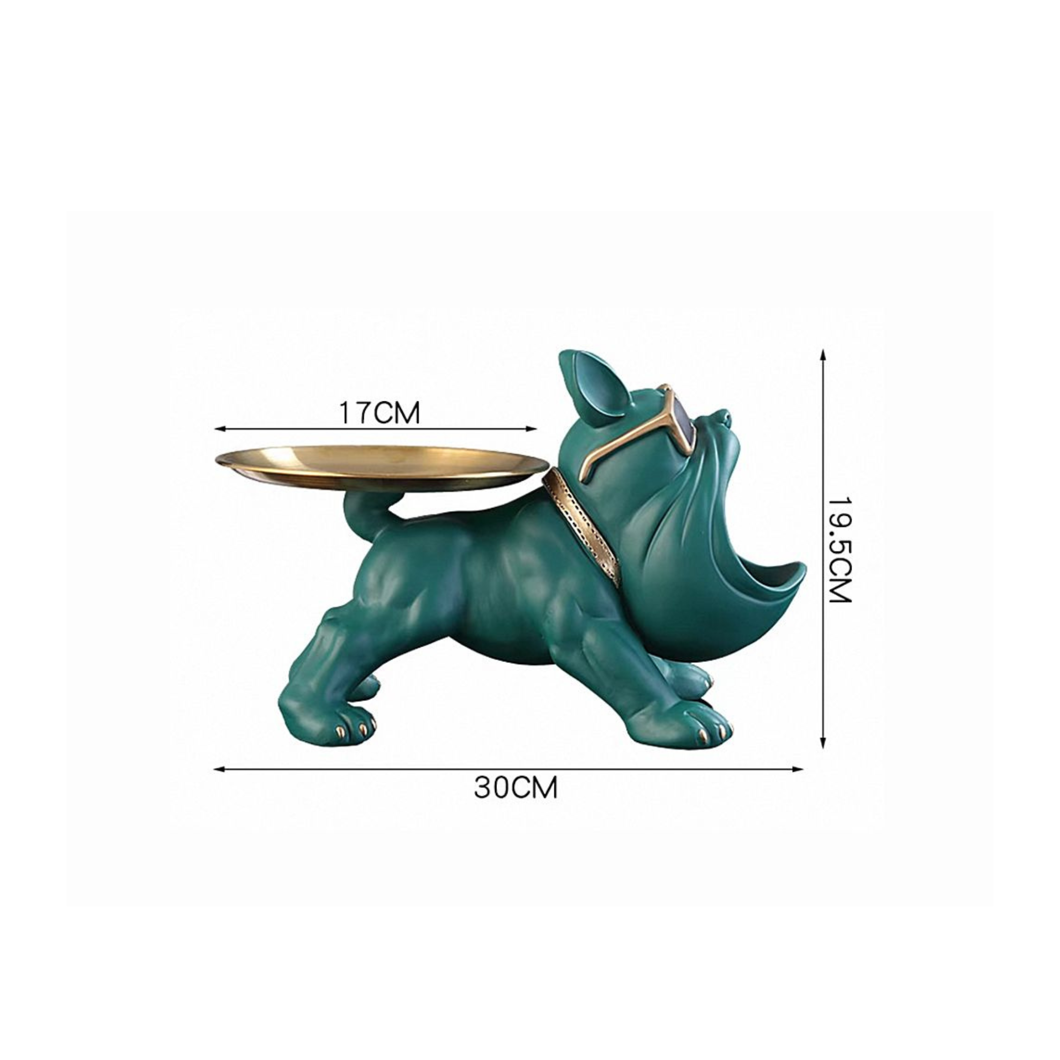 Onlyfurn- Kenny French Bulldog Tabletop Key Holder