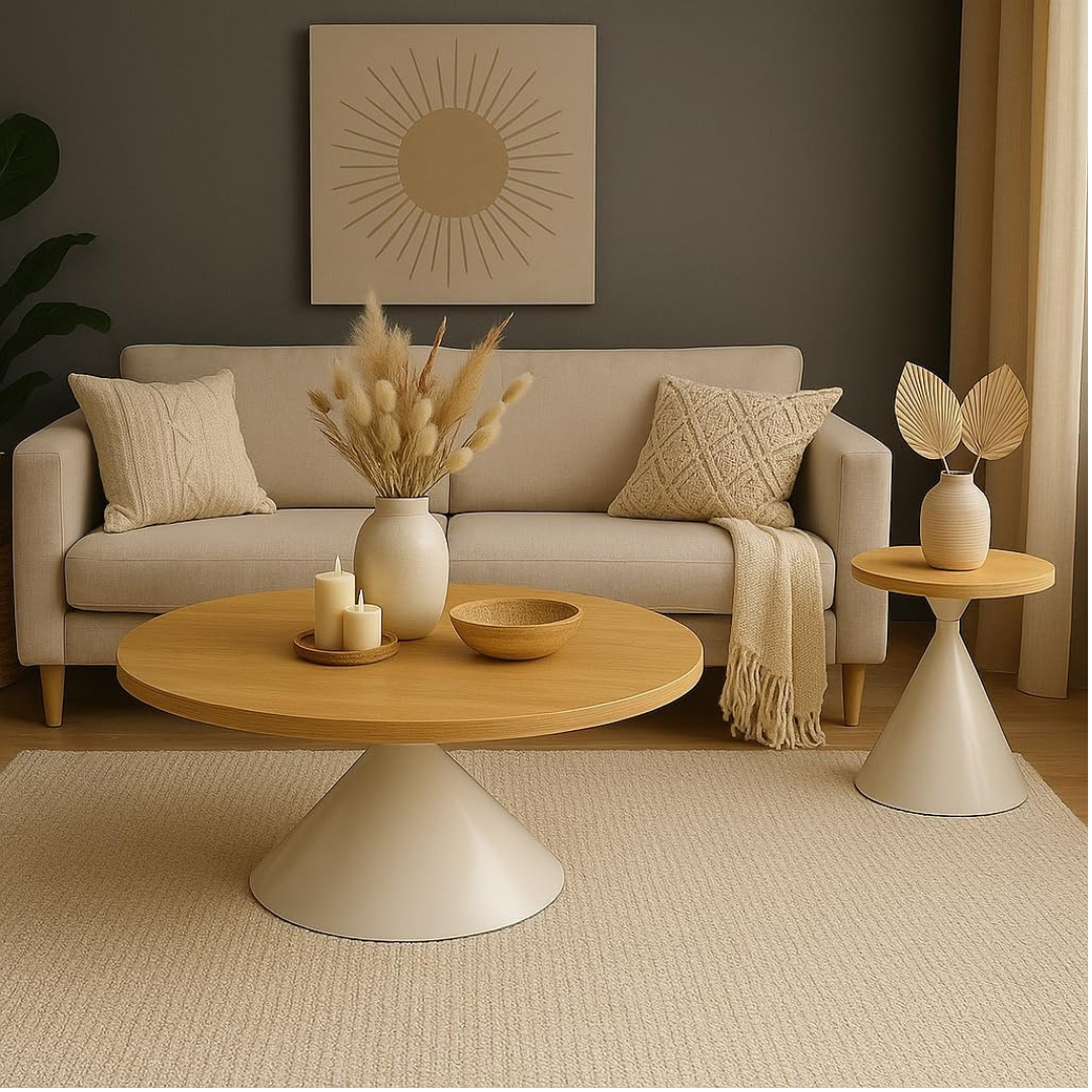 OnlyFurn - Faith Modern Set of 2 Coffee Tables