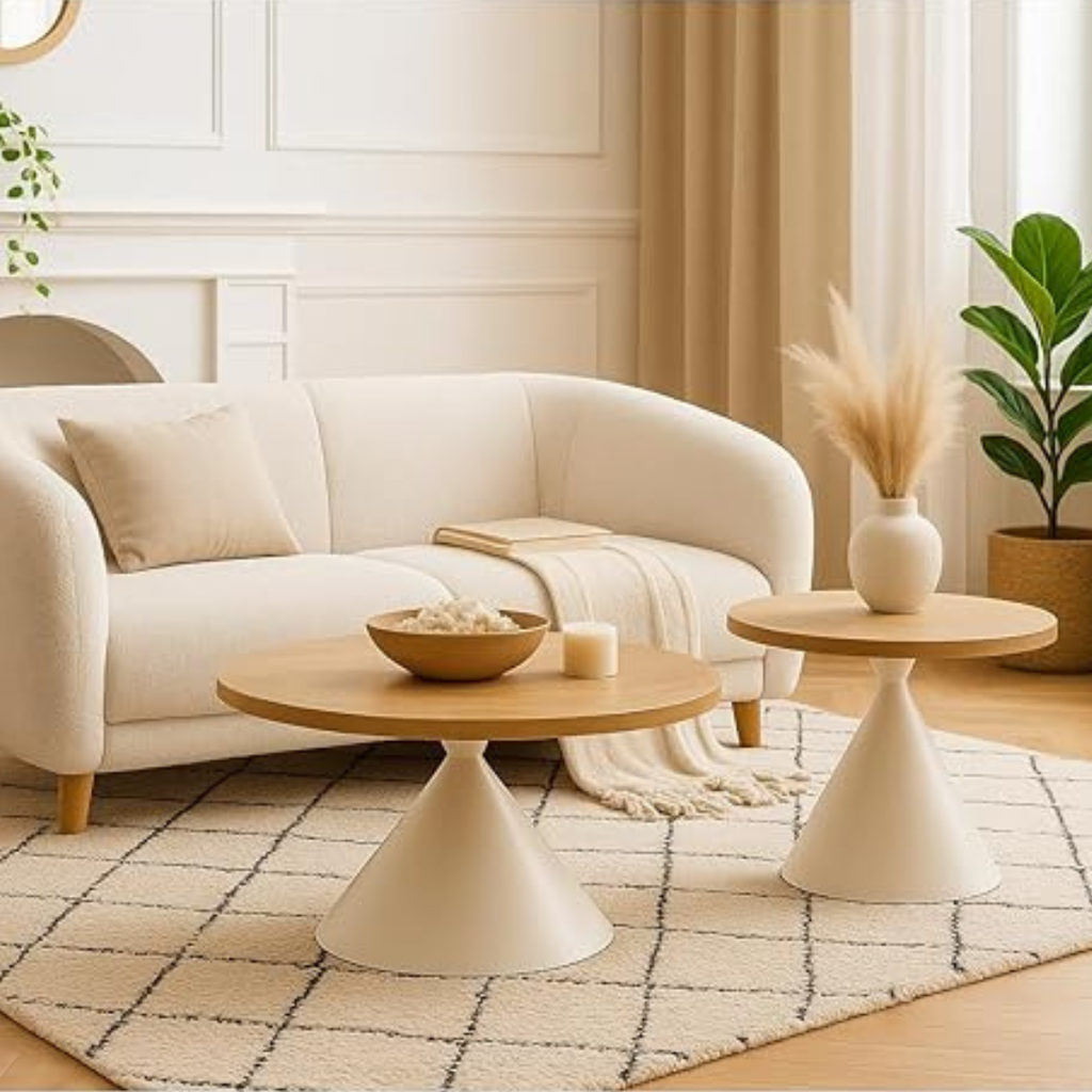 OnlyFurn - Faith Modern Set of 2 Coffee Tables