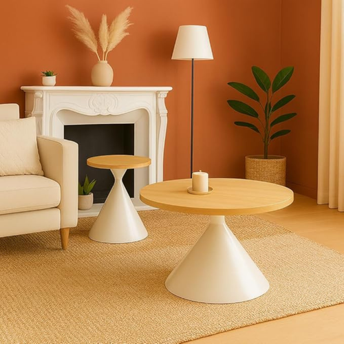 OnlyFurn - Faith Modern Set of 2 Coffee Tables