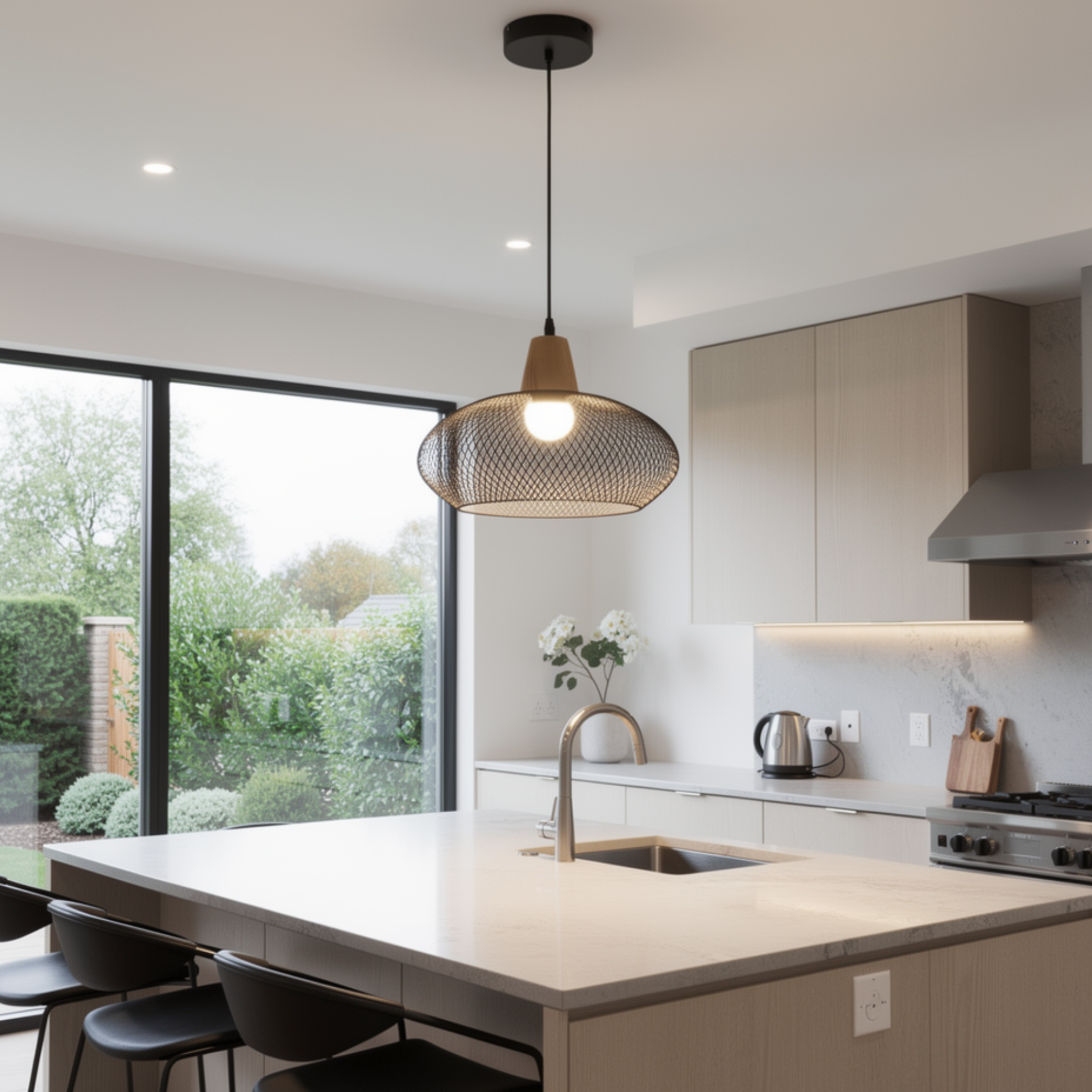 Onlyfurn-Orlin Metal Pendant ﻿Ceiling Lamp