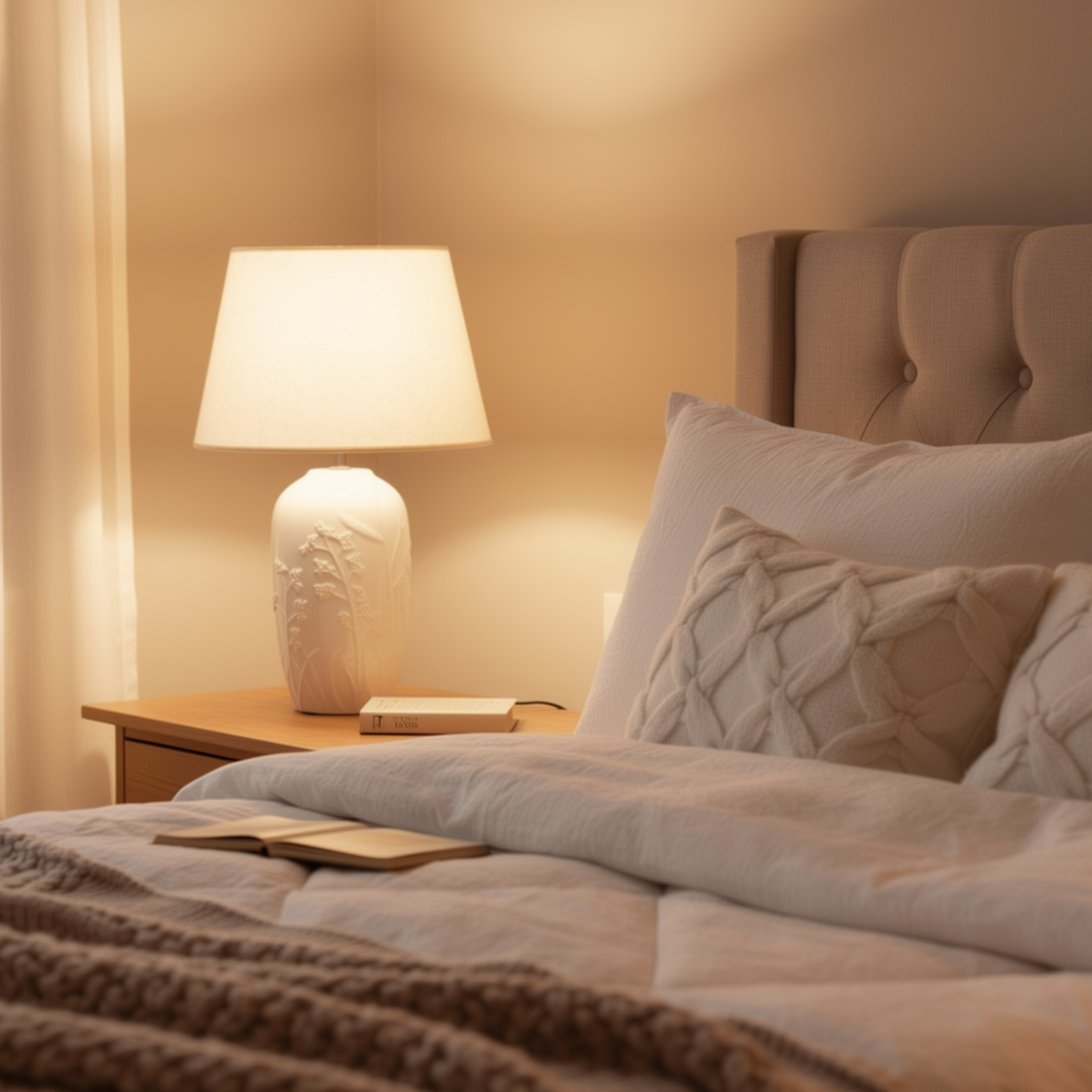 Onlyfurn-Cassie Floral Ceramic Table Lamp
