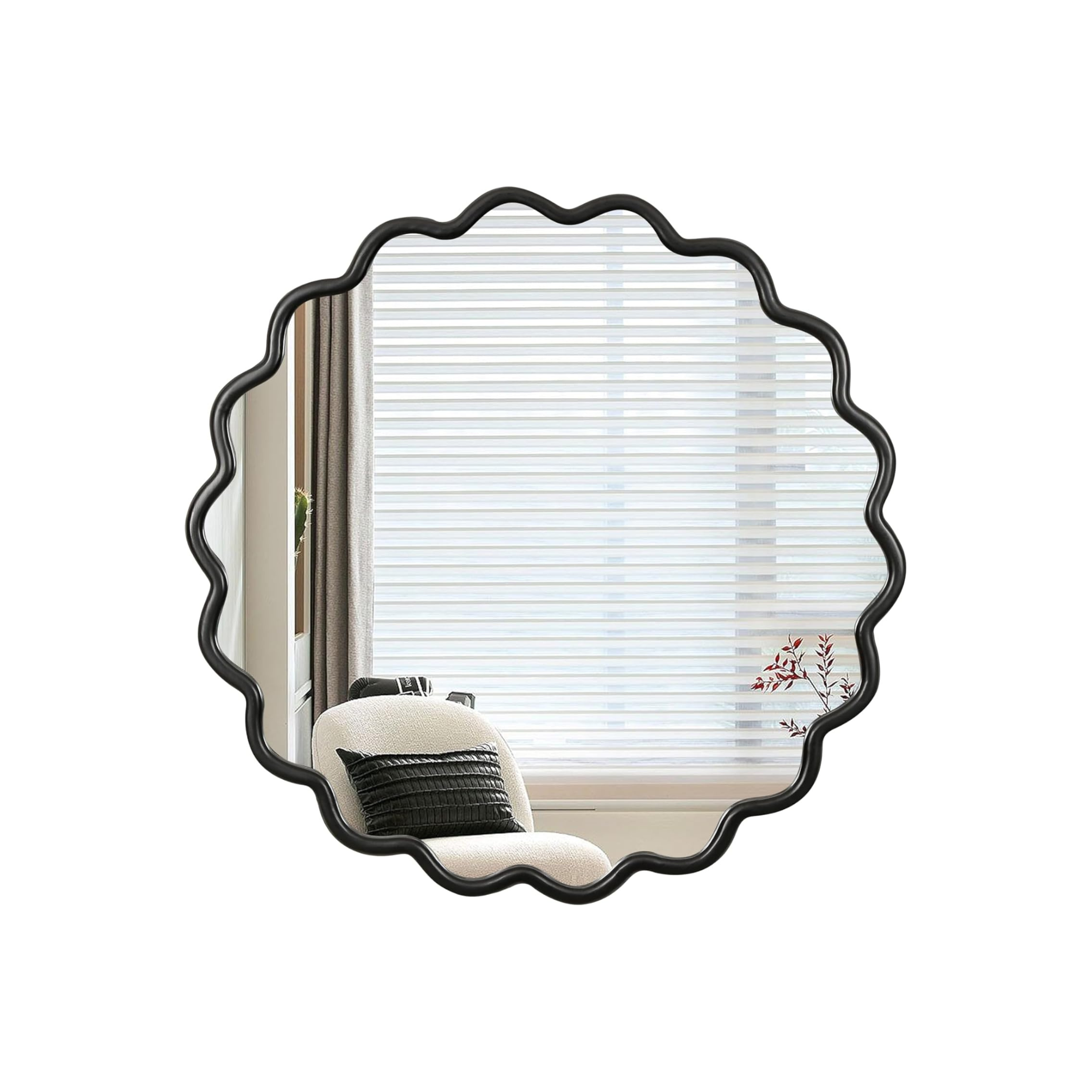 OnlyFurn-Solara Wiggly Bathroom Mirror