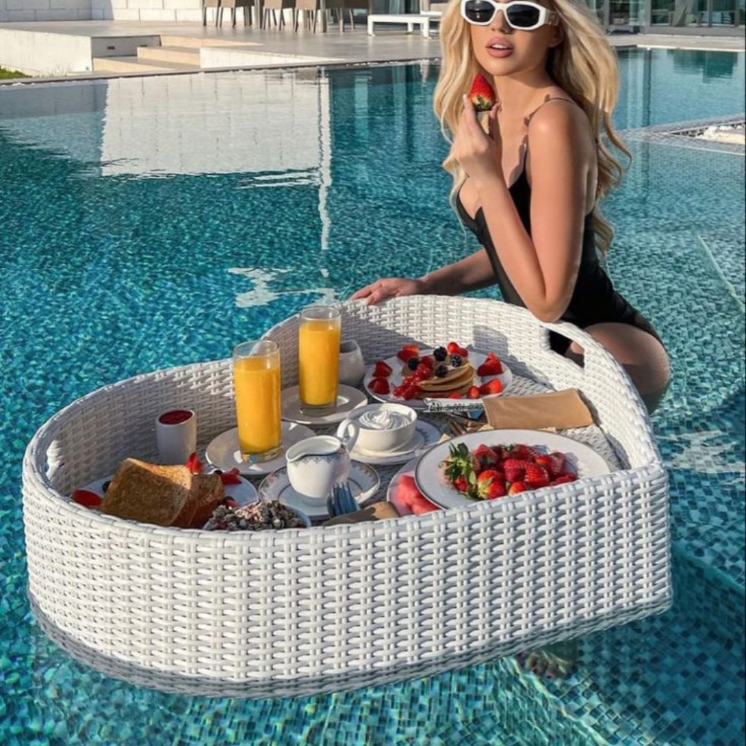 OnlyFurn - Nova Rattan Floating Pool Tray