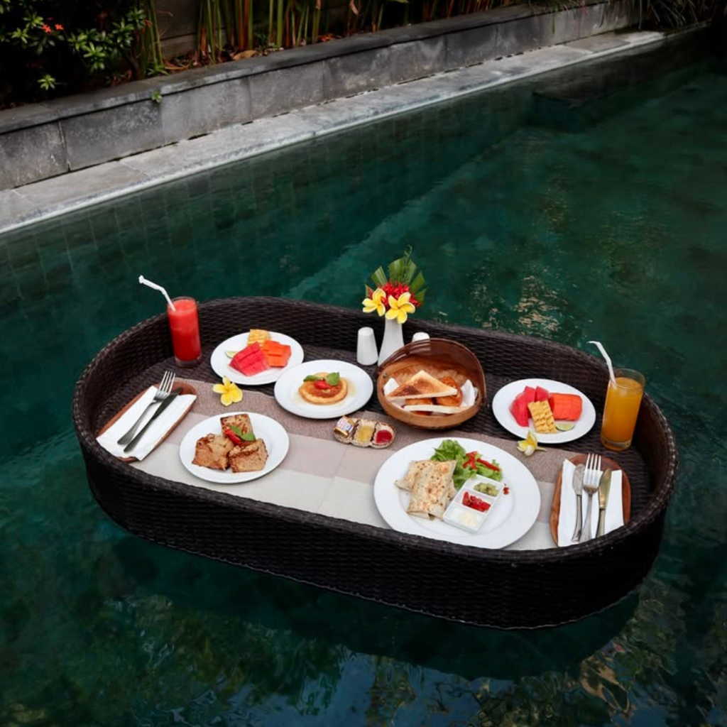OnlyFurn - Tara  Rattan Floating Pool Tray