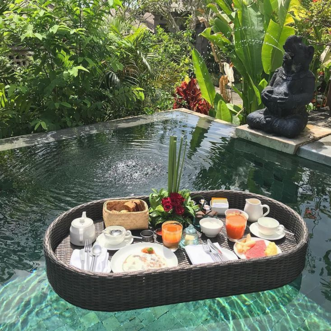 OnlyFurn - Tara  Rattan Floating Pool Tray