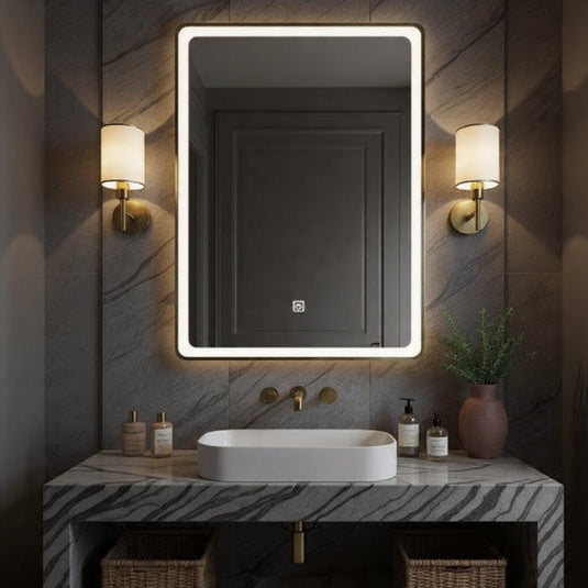OnlyFurn Luminara LED Mirror with floating light effect