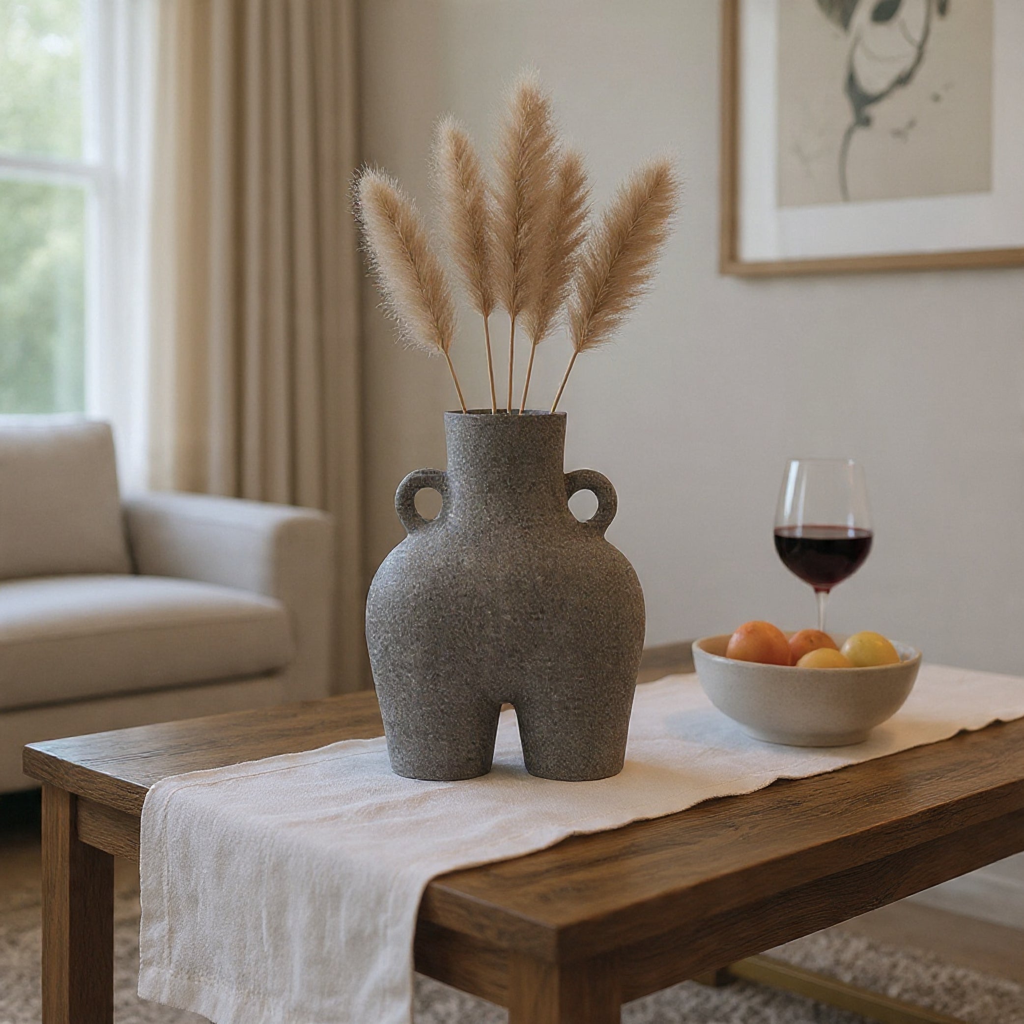 OnlyFurn Kairo Vase for flowers dried botanicals or plants