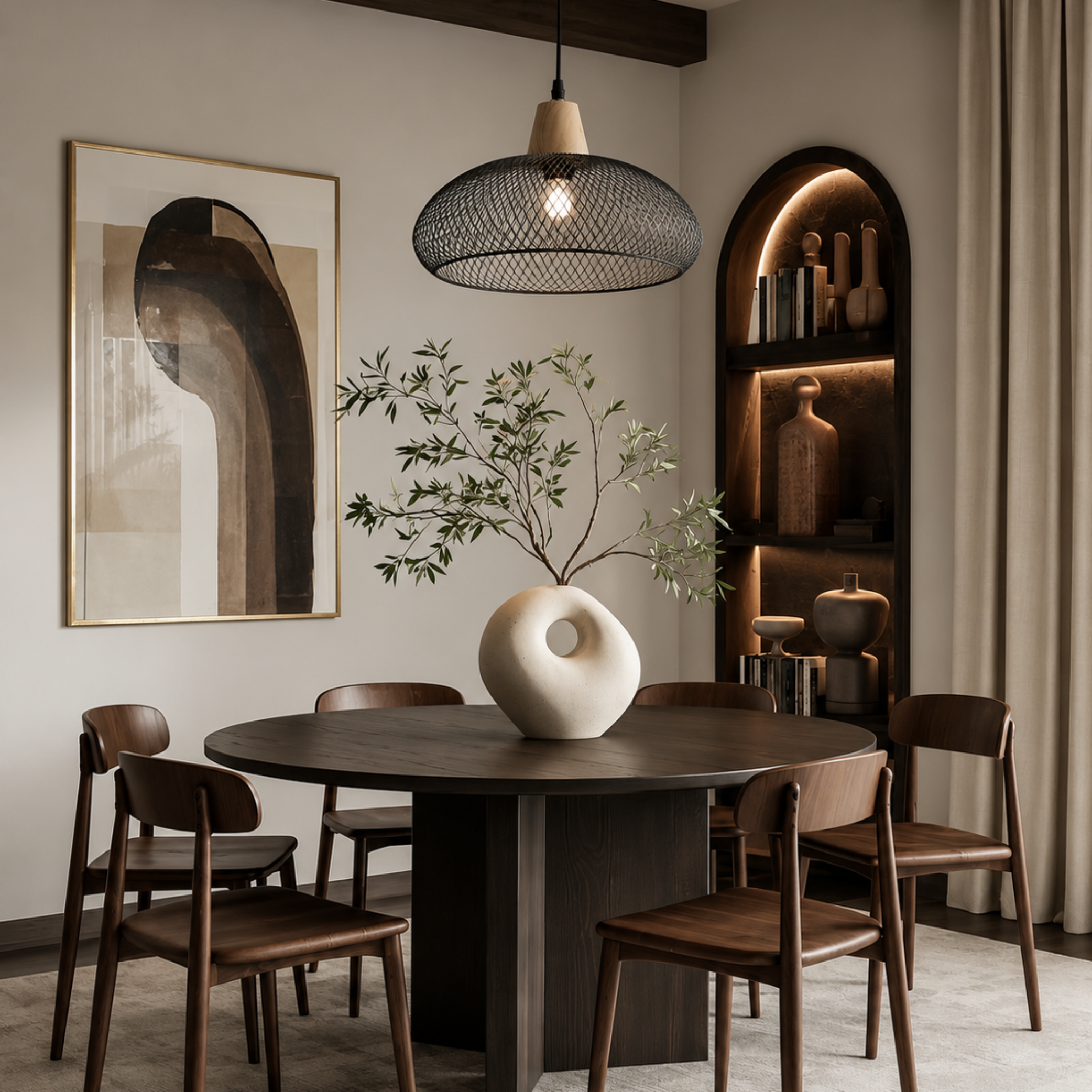 Onlyfurn-Orlin Metal Pendant ﻿Ceiling Lamp