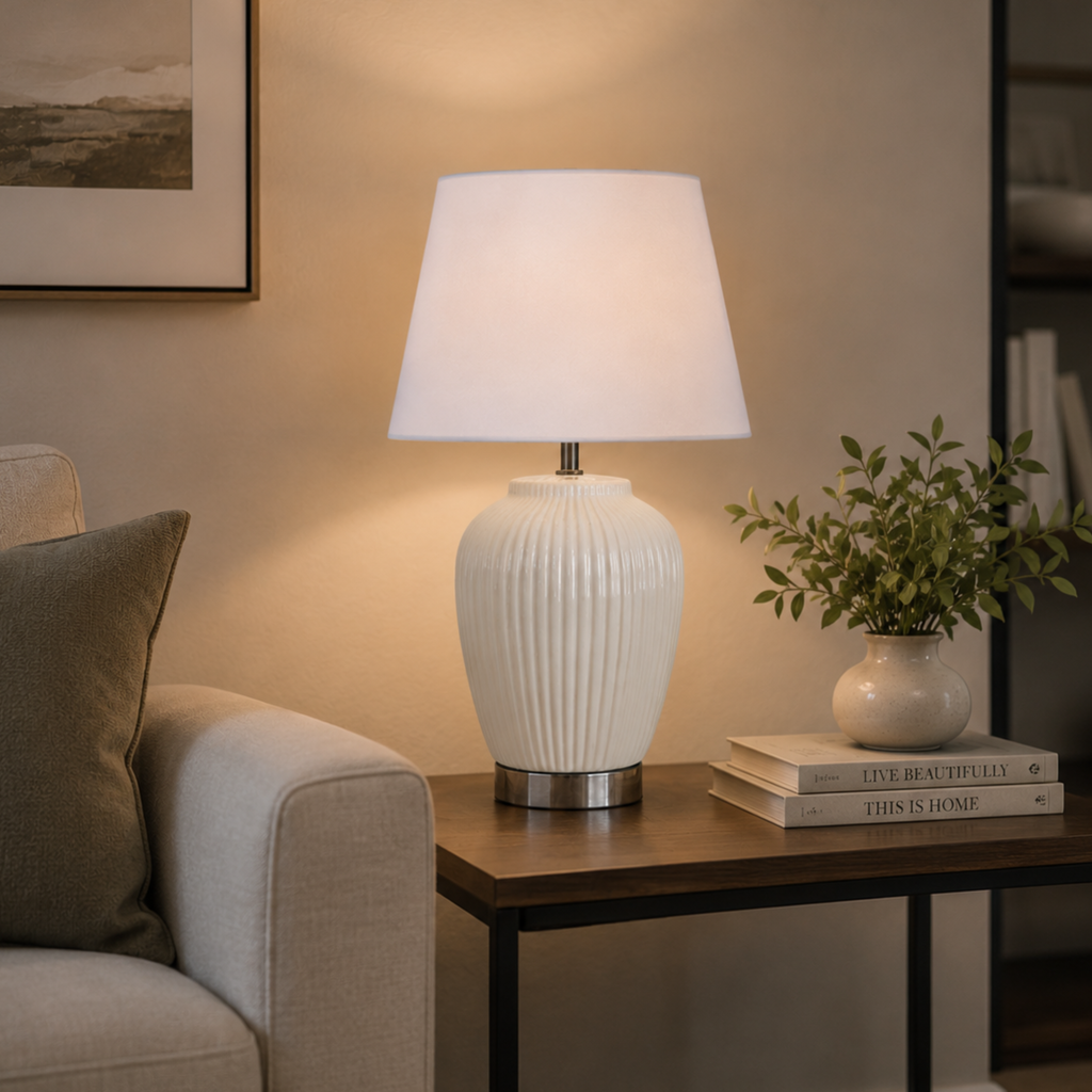 Onlyfurn-Marco Ceramic Table Lamp