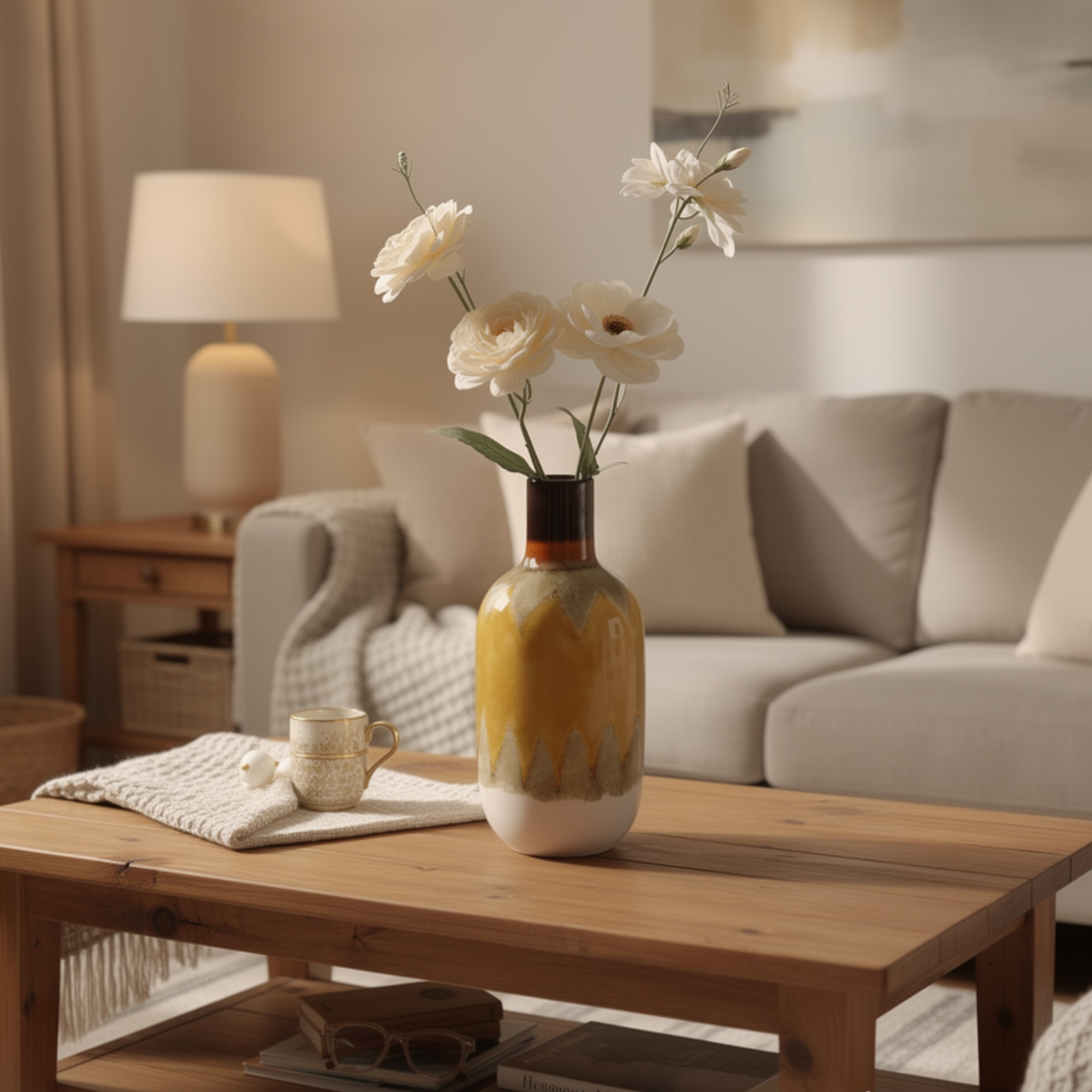 OnlyFurn–Camden Ceramic Flower Vase
